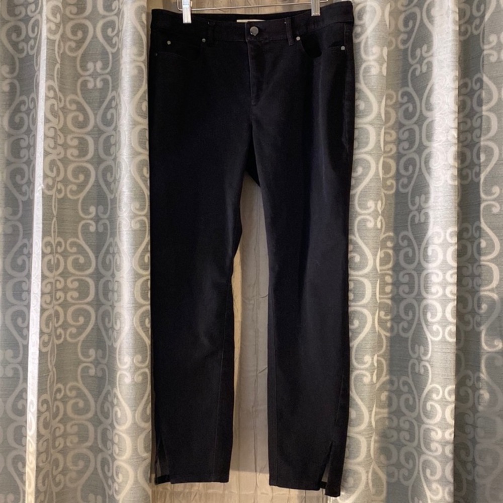 Etcetera E3 Twiggy Split Hem Straight Leg Pants